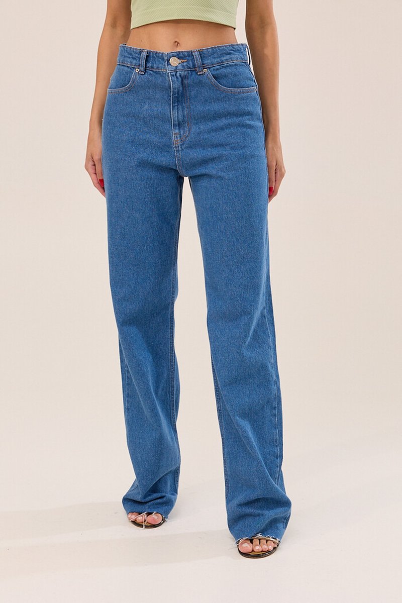 Calça Jeans Wide Leg GEOVANNA